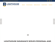 Tablet Screenshot of lighthouseins.net